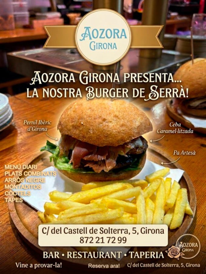 Girona Bar Restaurant Tapes Aozora