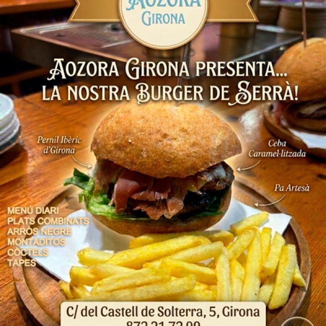 Girona Bar Restaurant Tapes Aozora