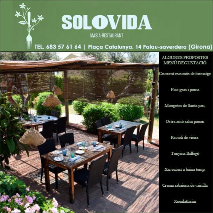 Palau-Saverdera Restaurant Masia Solovida