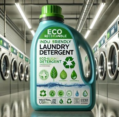 Detergent ecològic a les bugaderies autoservei